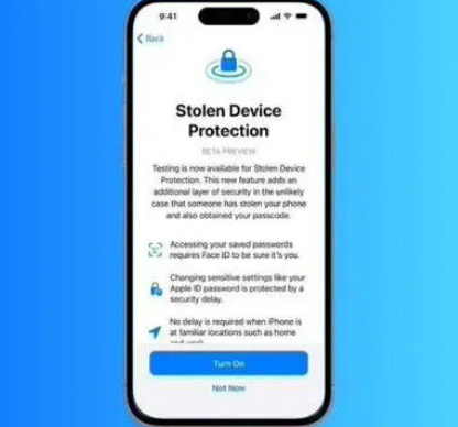 阿拉尔苹果授权维修店分享被盗设备保护功能开启方法 