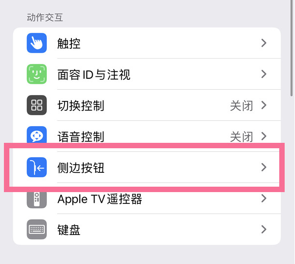 阿拉尔苹果14维修店分享iPhone14 Plus侧键双击下载功能关闭方法 